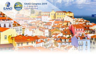 1. – 5. 7. 2019 se koná kongres EAACI v Lisabonu