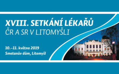 10. – 11. 5. 2019 — XVIII. Setkání lékařů ČR a SR v Litomyšli
