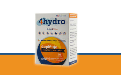 Nový přípravek 4hydro na doplnění vody a elektrolytů v těle v naší nabídce!